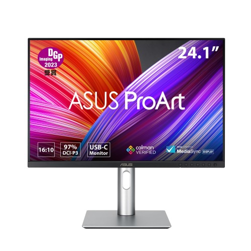 ASUS 管する ProArt PA248CRV 24.1in/IPS/16:10/3年次無輝点引きうける/97% DCI-P3/USB Type-C PD 96W/色正確性ΔE2/Calman Verified/HDR-10/VESA MediaSync/エルゴノミクススタンド/