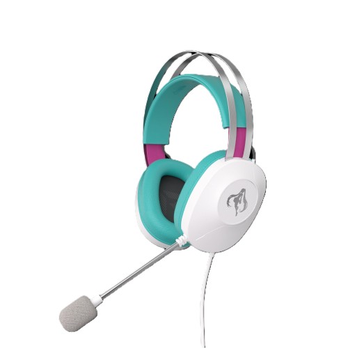 ASUS TUF Gaming x 初音ミク～版/ASUS頭顱書き割り/TUF Gaming H1 Gen II Hatsune Miku Edition / 40粍１番ウッド / 仮想的7.1サラウンド音声 / TeamSpeakお墨付きマイクロホン / 297g軽さ心積もり / TUFロゴタイプ点火装置/有線/