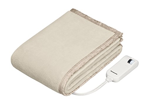 パナソニック 電気しき毛布 シングル 160×85cm 丸洗い可 室温センサー付 ベージュ DB-UM4LS-C|デイリープラス 店