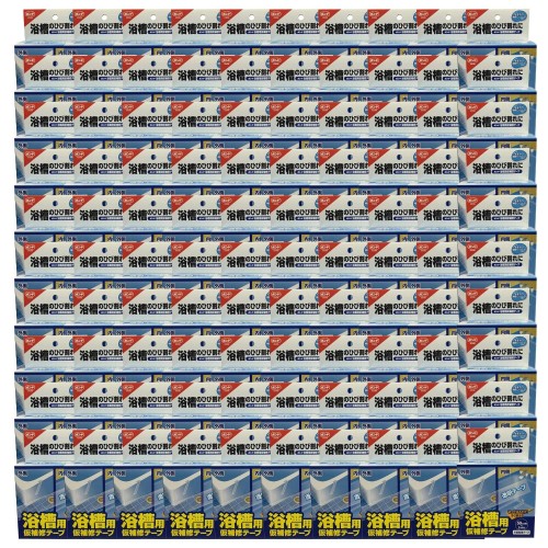 コニシ 箱売り ボンド 浴槽用仮補修テープ 幅50mmｘ長2m 100巻入り 透明