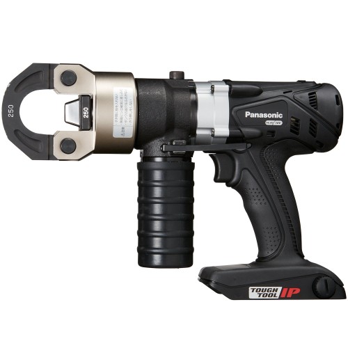 パナソニック(Panasonic) 申し受ける圧着器 EZ46A4 デュアル(14.4V/18V相応う) IP56 CV線250粍2圧着 別売差し押さえ当てはめる能力のある(有線テレビ切りおとす・締めつける・打ち抜き) 本体・圧着ダイス型書き割り・容れもののみ(蓄電池容器に並べる・申し受ける器別売)黒いこと EZ46A4K-B