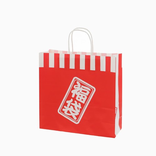 ケース販売HEIKO 紙袋 25チャームバッグ 3才 紅白 003261610 1ケース(50枚入×4袋 合計200枚)