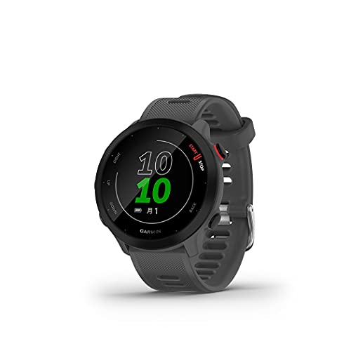GARMIN(ガーミン) ForeAthlete 55 Grey 心臓の鼓動 歩数 雨合羽 軽さ日本 小