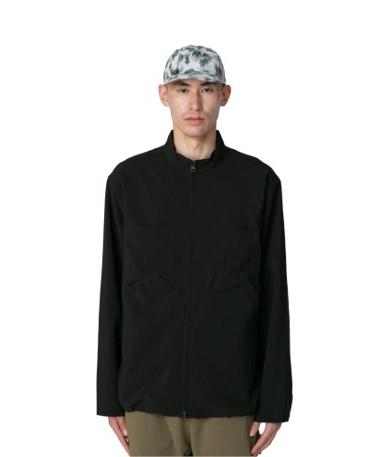 [スノーピーク] 上衣Pe Light Poplin Jacket size LBLACKJK-25SU014お祭り 難民キャンプ アウトドア