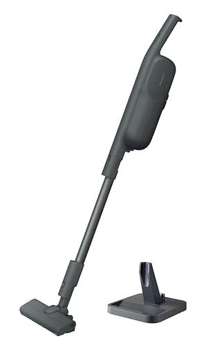 パナソニック 紙容器に並べる式コードレス突っ支い棒洗い濯ぎ機 MC-PB61J-A 石ころ青碧 軽さ 突っ支い棒照明ランプ付き添い人