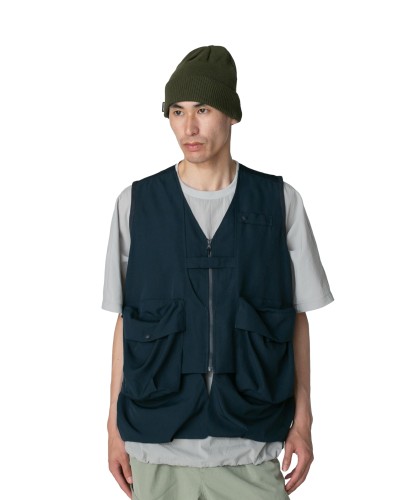 スノーピーク(snow peak)虫よけInsect Shield Mesh Vest size SNAVYJK-25SU012お祭り 難民キャンプ アウトドア