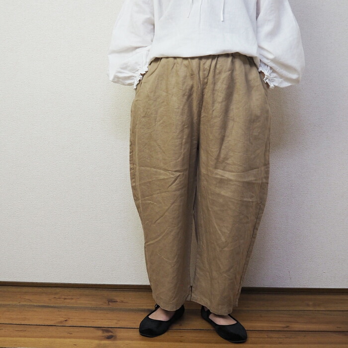 NARU わがまま  フレンチリネン エッグズボン下 662853