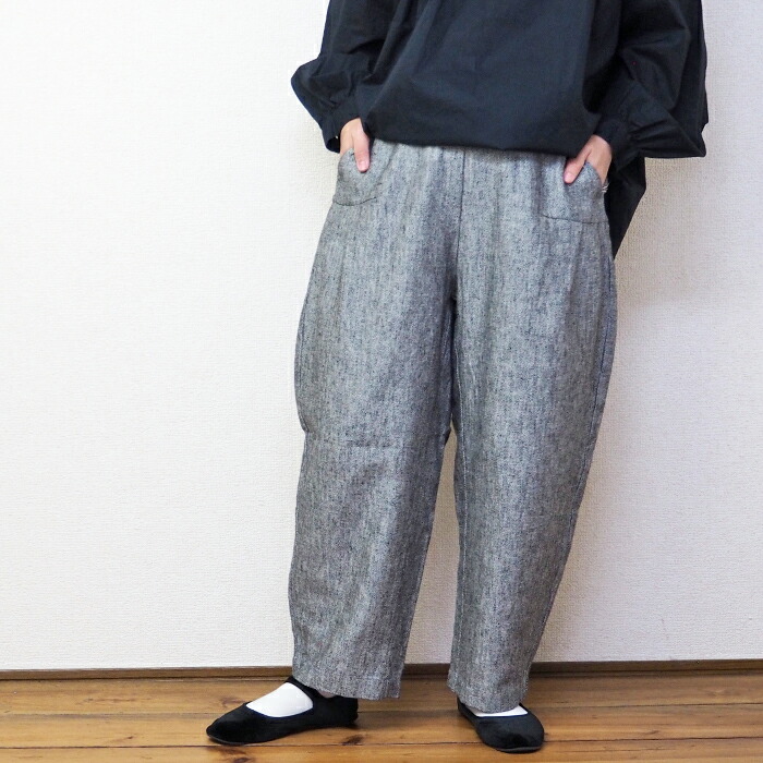 新品未使用　blue willow ヘリンボンコクーンパンツ HeRIN.CYE | Cocoon pants (パンツ ) |SHEL'TTER WEBSTORE