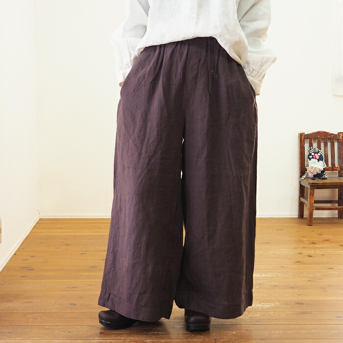 SO  エスオー リネンキュロットパンツ SA-0451