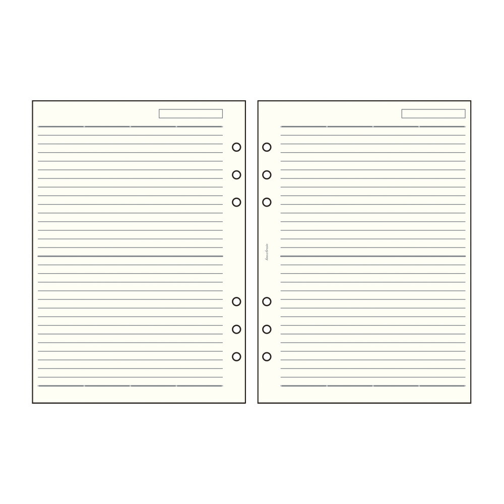 楽天市場】KNOX ノックス リフィル524-513A5サイズ メモ5mm方眼100枚