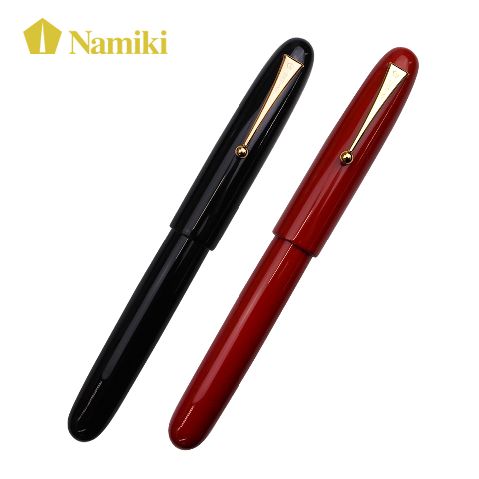 人気ショップが最安値挑戦 Namiki 万年筆 No.50 漆黒 朱 M 中字 URUSHI