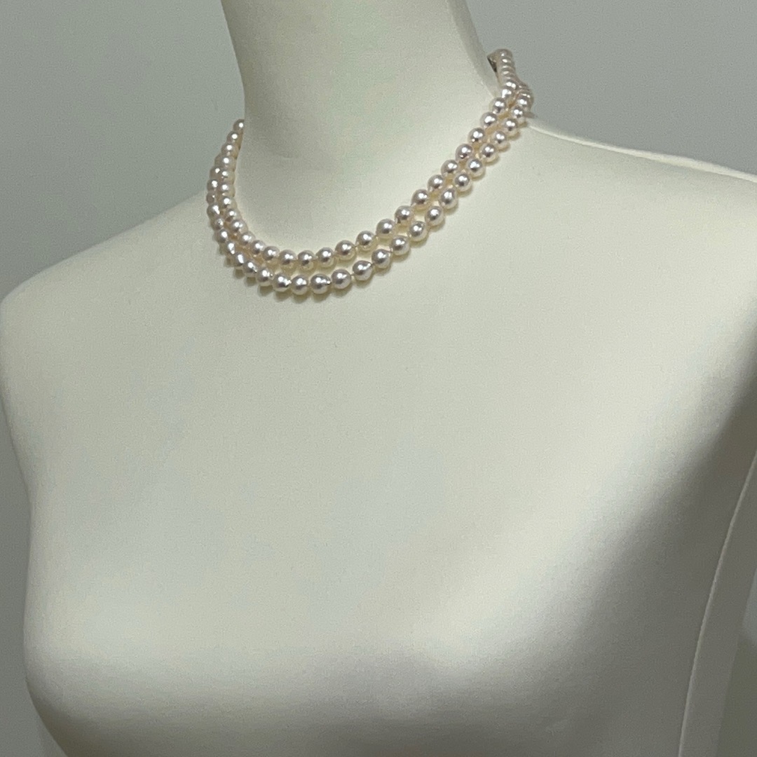 7.5-8mm_86cm 宇和島産 あこや真珠バロックパール｜ダイマサ真珠　店
