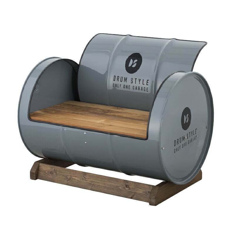 楽天市場】ジャンクションプロデュース ペール缶チェア グレー