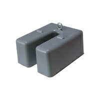 【お得な 20個書き割り】U型軍事基地掛け目  引っ掛かり付 BW-GRYF-20 薄墨色 10kg索条や 吊りひもを結んで 据えつける能力のある！出来事時の天幕の傾倒押しとどめるにも～役立つこと盛りだくさん！