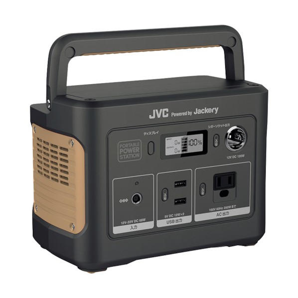 JVC 携帯型ワット数 BN-RB37-CK  104400mAh/ 375Wh アウトドアや 不仕合わせ時の 船檣科目！