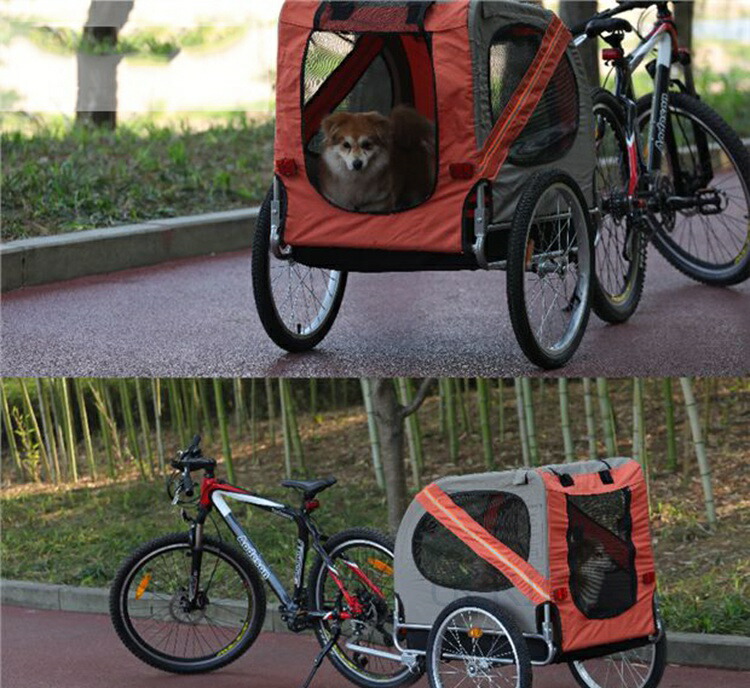 ペット トレーラー 連結 犬 ペット トレーラー 自転車トレーラー カプラー付属 けん引専用 自転車 後ろ 連結 犬 おでかけ キャノピー 収納 コンパクト 折りたたみlty5 Al93 Sermus Es