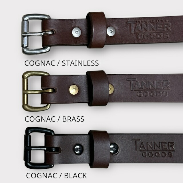 TANNER GOODS / Skinny Standard Belt