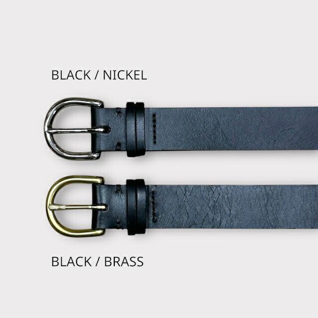 TANNER GOODS / Meridian Belt (BLACK)