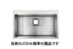 シゲル工業　DID JSM-K 2F FS ※専用排水セット付　制振仕様　オーバーシンク　ステンレスシンク shigeru｜人工大理石インテリアの大日化成