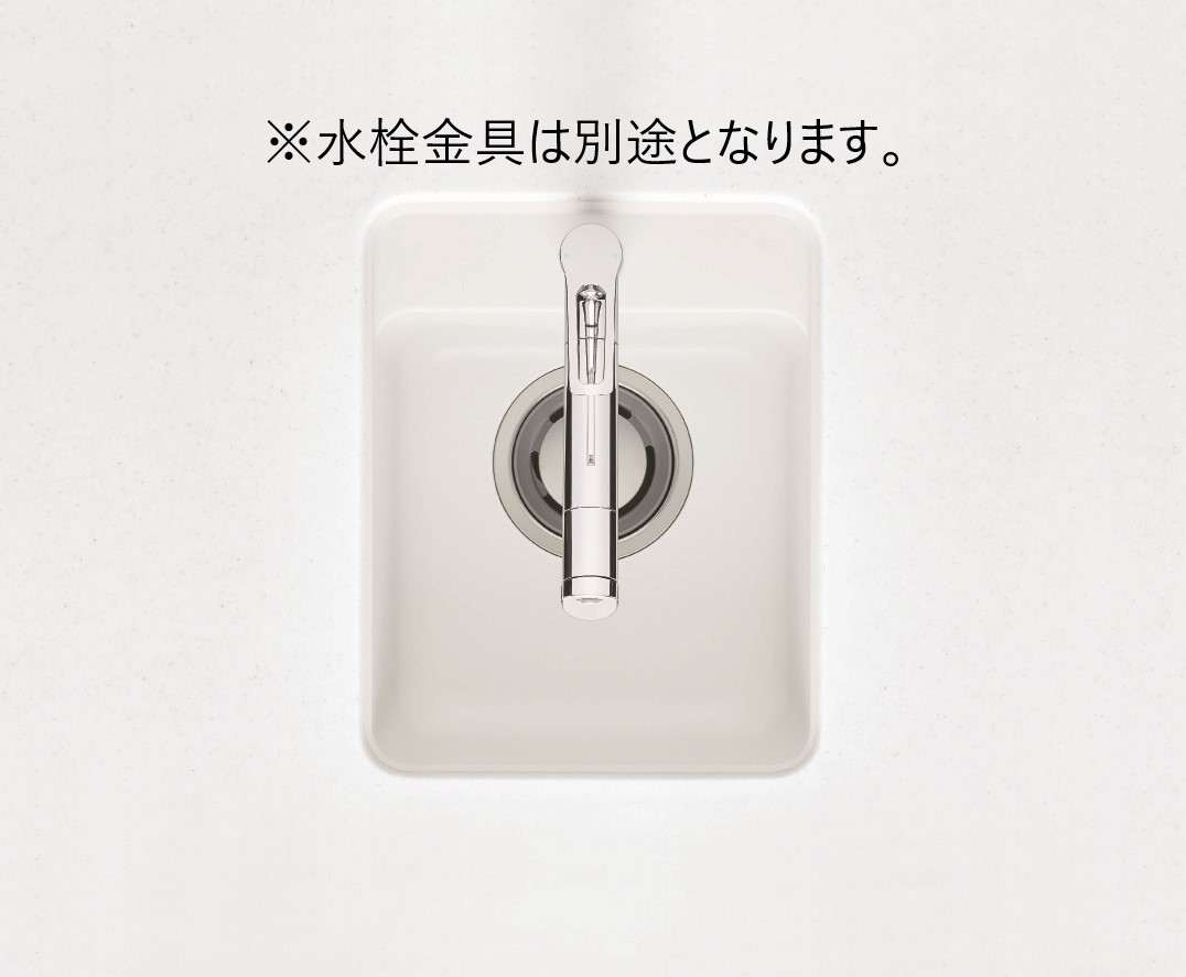DS380ミニシンク　人工大理石製シンク　専用排水セット付 34,678円