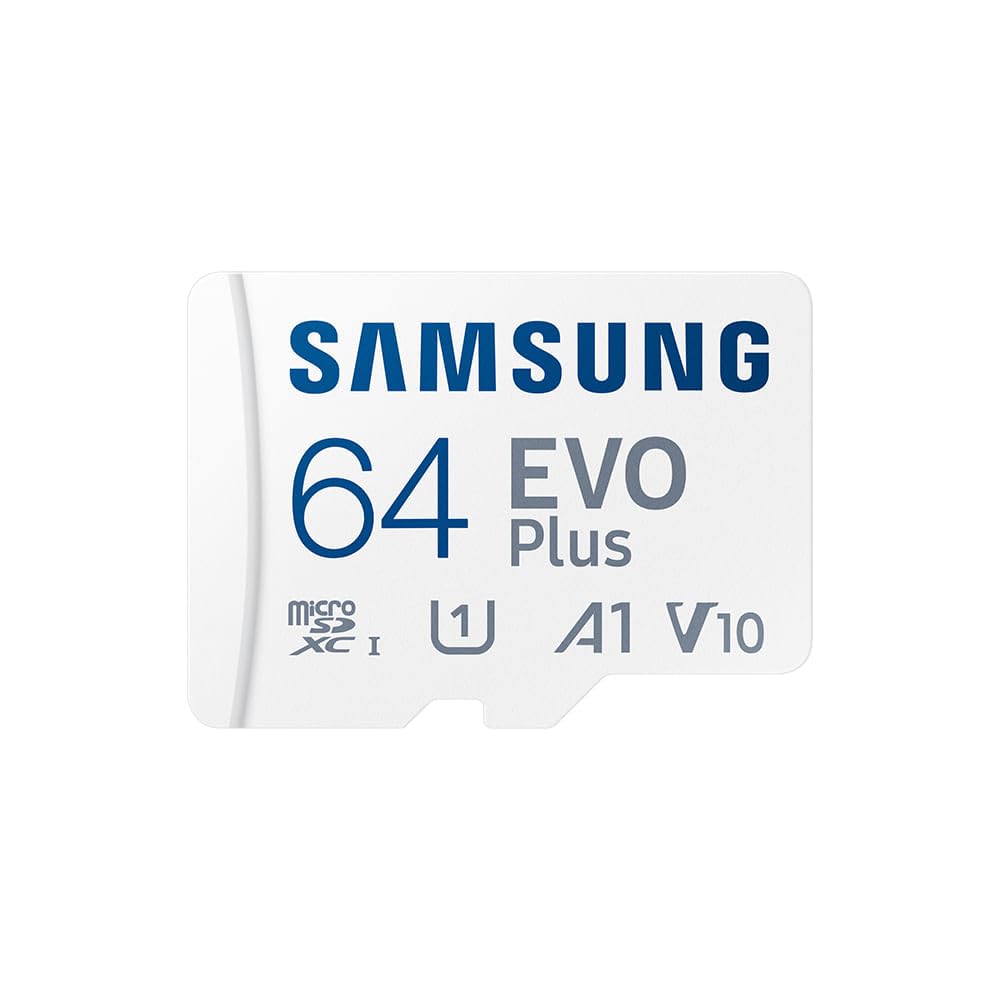 Samsung EVO Plus 64GB MicroSDメモリーカード (2024) + SDアダプター。｜大日本空輸　店