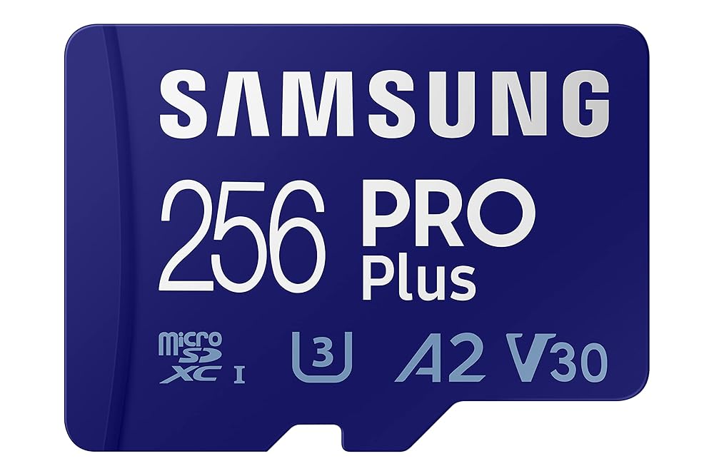 SAMSUNG (サムスン) PRO Plus + アダプタ 256GB MicroSDXC 最大限度160MB/秒  (MB-MD256KA/AM)