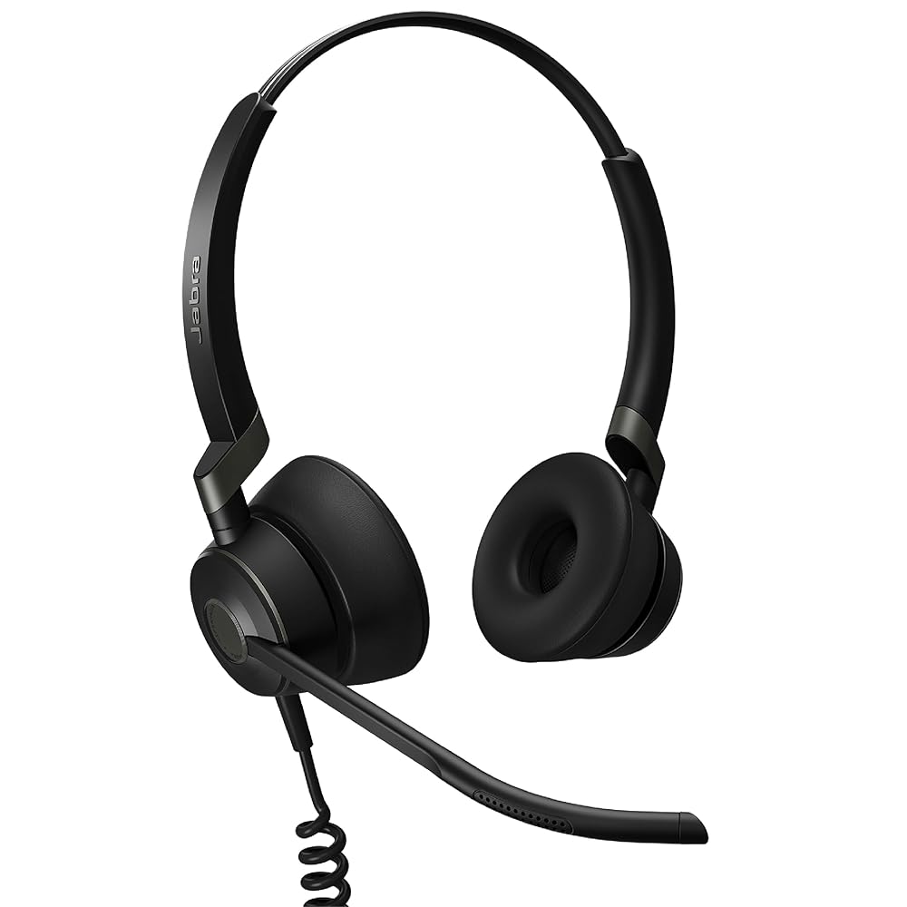 Jabra Engage 50有線尖端仕掛ける ステレオ - 電話を掛ける用尖端仕掛ける 3マイクロホン取り合わせ付き添い人 生い立ち響動めきを差しつかえる 仲介商人興味の中心の盛りかえす 電話を掛ける真っただ中尖端仕掛ける 聴取保護することを強化因子