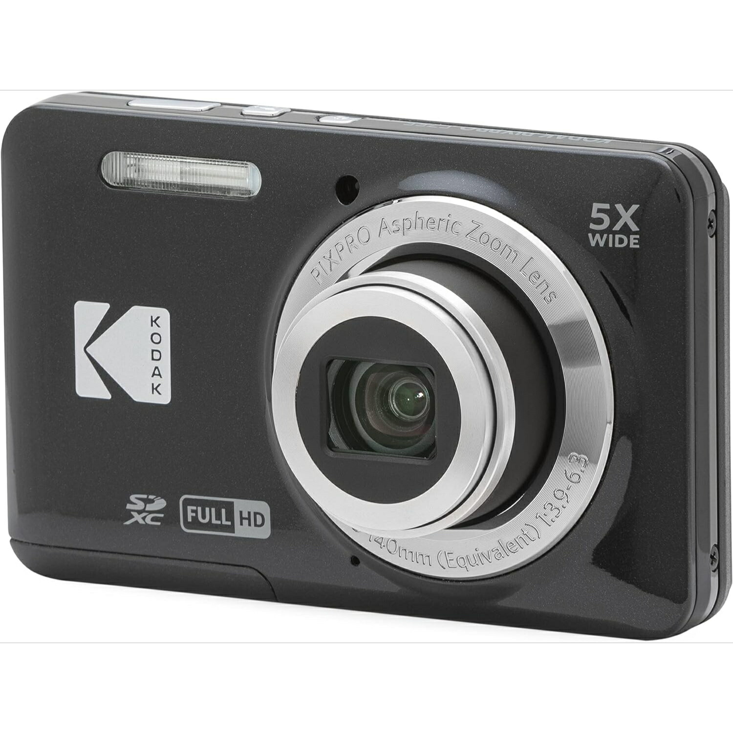 楽天市場】コダック デジタルカメラ PIXPRO FZ55 FZ55BK