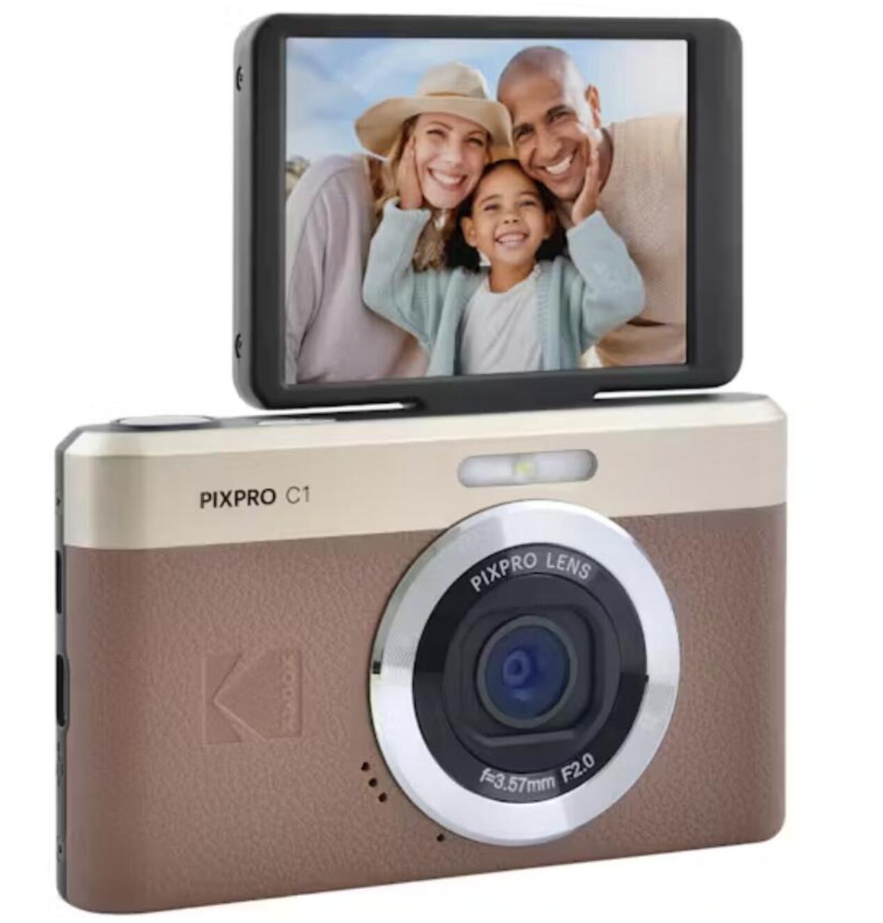 楽天市場】☆即出荷！☆ KODAK Pixpro C1 BK ブラック 超コンパクト