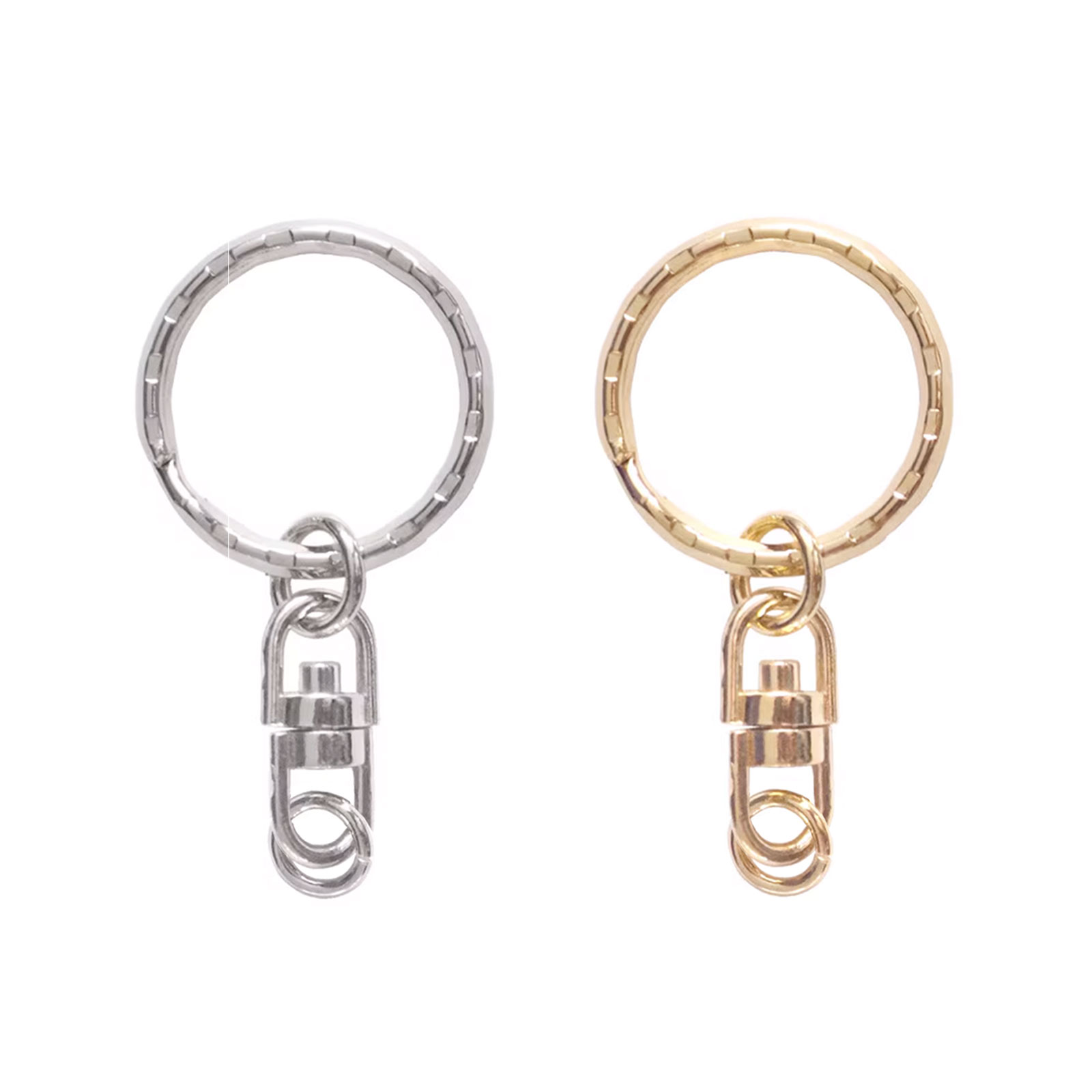 ■NUMBERING■人気 キーホルダー型コイルリング / 2回転 2カラー Amazon.co.jp: ナスカン 二重リング キーホルダー 15セット 38mm
