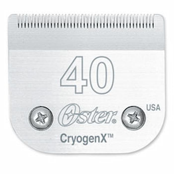 オスター バリカン替刃 【オスター替刃 ＃40 】 Oster 小型バリカン 0.25粍刃 クリッパー ハイニガー オーはやりっ児 Heiniger andis AESCULAP 稼穡 酪農 牧畜 牛 乳用種 ホルスタイン 畜類 稼穡装置 酪農装置 切り調える