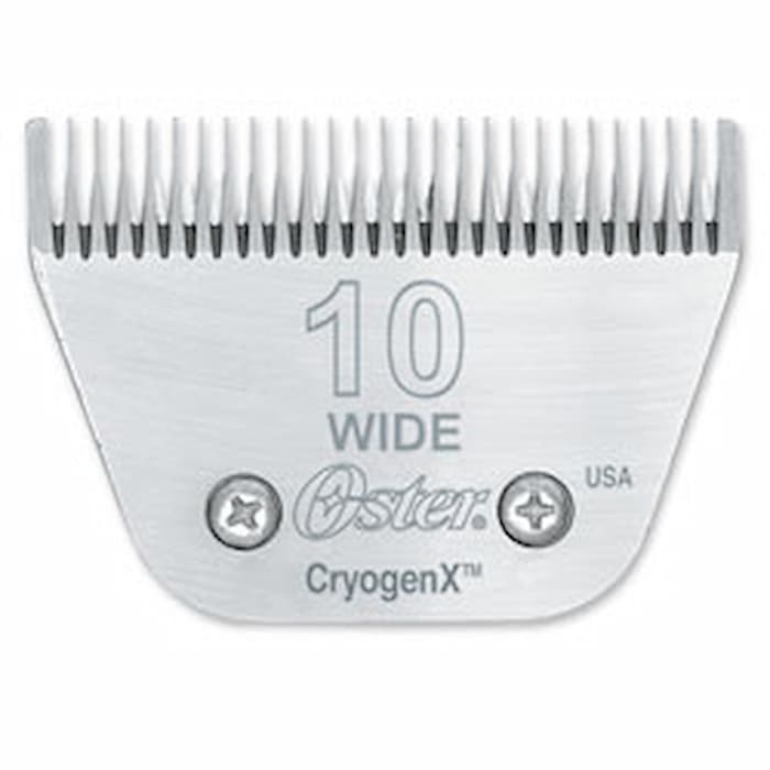 オスター バリカン替刃 【オスター替刃 ＃10  広広とした刃 】 Oster 小型バリカン 2.4粍広広とした刃 クリッパー ハイニガー オーはやりっ児 Heiniger andis AESCULAP 稼穡 酪農 牧畜 牛 乳用種 ホルスタイン 畜類 稼穡装置 酪農装置 切り調える