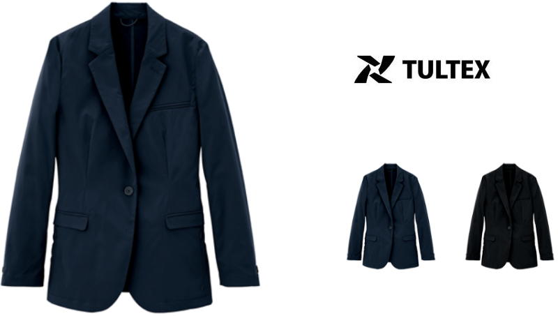 レディースジャケット TULTEX AZ-161 アクティブスーツ ビジネススーツ型ワークウェア｜作業服・作業用品のダイリュウ
