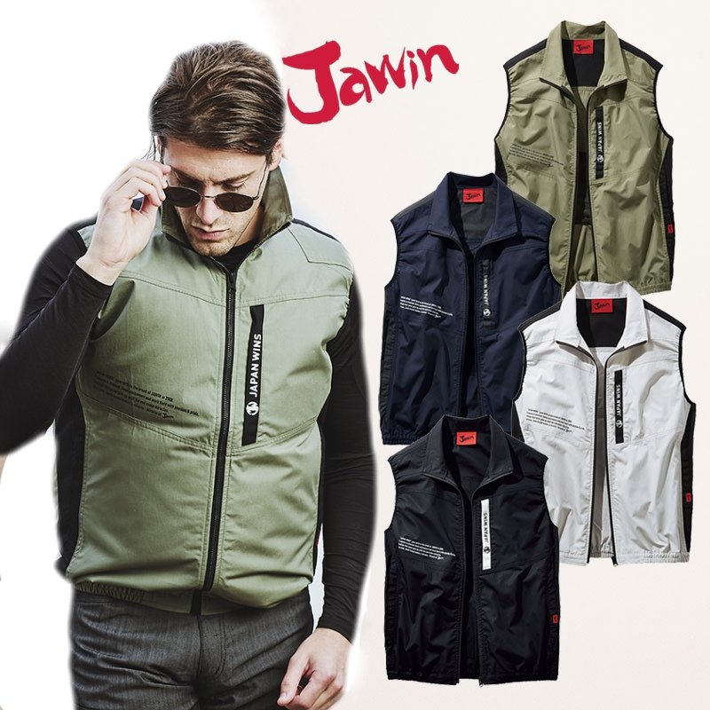 サッカー用品 楽天市場】空調服(R)ベスト 自重堂 JAWIN 54140 作業服のみ