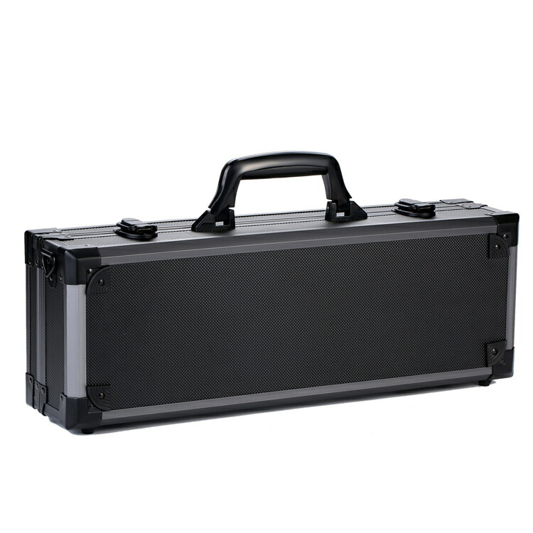 ライフルスコープ専用アタッシュケース<br>51サイズ[500×170×120mm]<br>ハードケース ライフル アルミ ガンケース 小物ケース