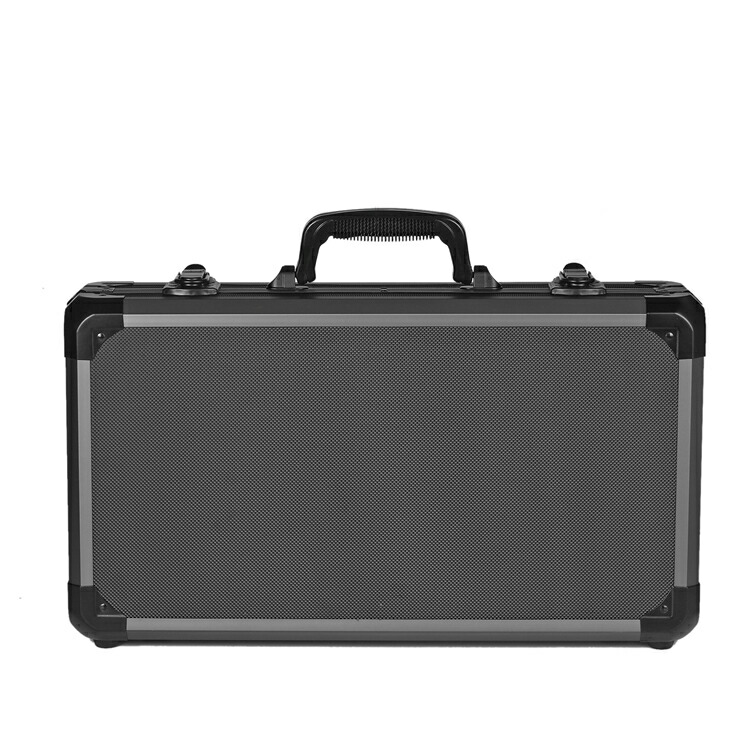 アタッシュ型ハードガンケース50<br>ハードケース<BR>ショルダー付き<BR>ブラック黒<BR>黒フレームorシルバーフレーム