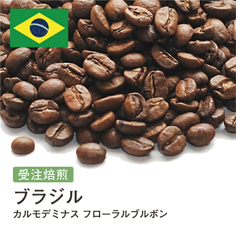 コーヒー豆 ブラジル カルモデミナス フローラルブルボン ナッツ 甘み DripTrip 送料無料 自家焙煎 受注焙煎 焙煎度が選べる 珈琲豆 豆 粉 大容量 業務用 生豆 ドリップバッグコーヒー ドリップコーヒー 水出しコーヒー #128
