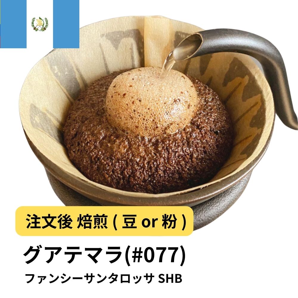 コーヒー豆 グアテマラ ファンシーサンタロッサ SHB バランス DripTrip 送料無料 自家焙煎 受注焙煎 焙煎度が選べる 珈琲豆 豆 粉 400g 800g 1kg 2kg #77｜コーヒー＆パン専門店DripTrip 12,015円