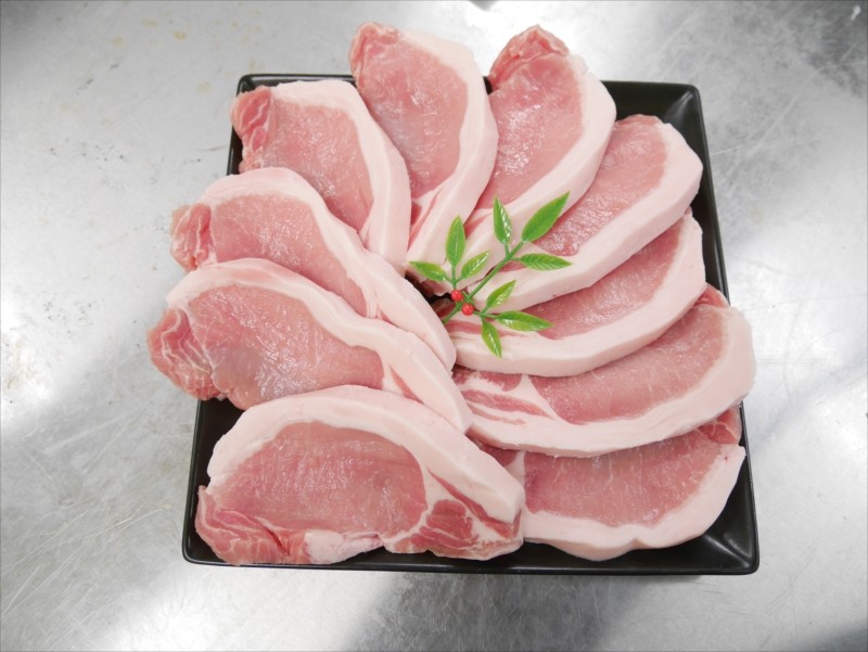 鳥取県産ブランド豚【とっトン】ロースステーキ100g×10枚セット豚ロースステーキ豚ロースステーキ豚ロースギフト内祝お中元中元御中元