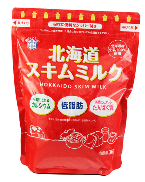 雪印メグミルク 北海道スキムミルク 360g 粉末ミルク お料理・製菓・製パン材料 手軽にカルシウム摂取 4903050506392【YH】