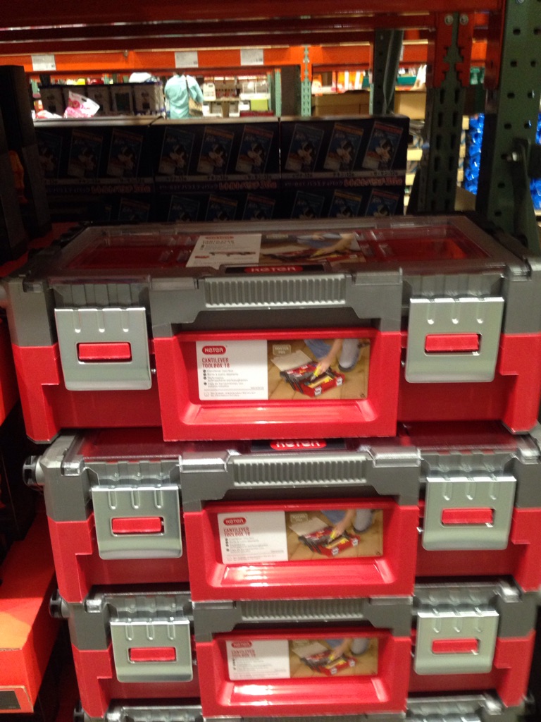 【楽天市場】【生活雑貨】【コストコ】KETER 18 Cantilever ケター ツールボックス 収納 ボックス Toolbox 工具