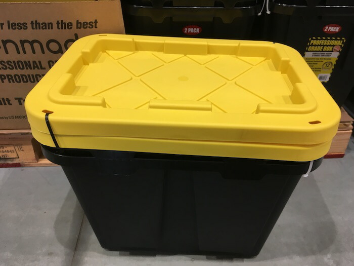 【楽天市場】コストコ Costco 1600082 タフボックス 屋内/屋外用 45.6L×2個セット 米国製 2018NEWモデル【Z