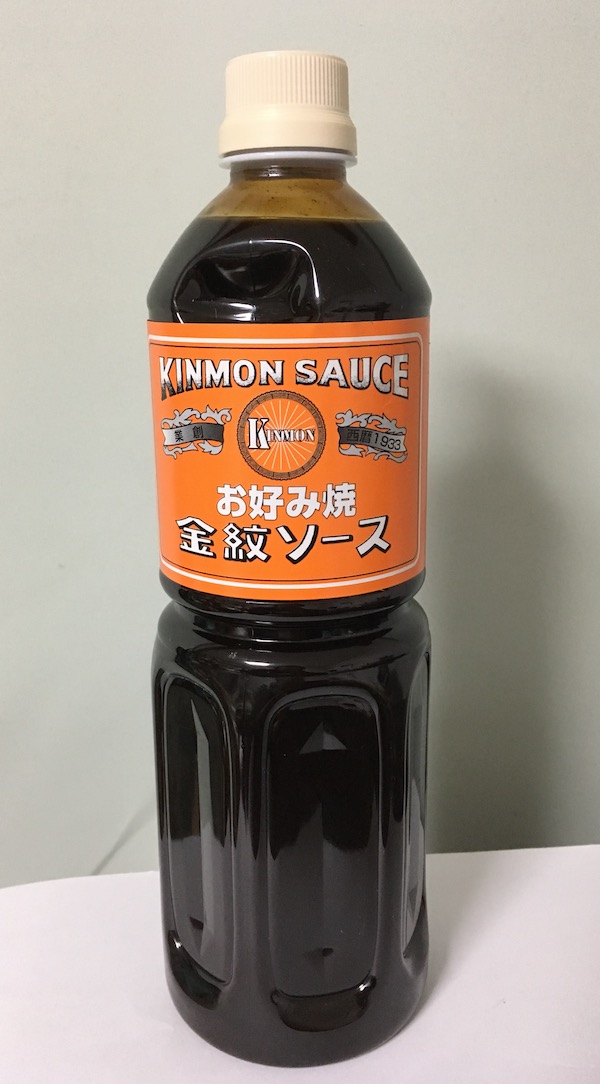 大阪 老舗ソース 家庭用 金紋ソース お好み焼ソース 1L 関西 ご当地 お土産 キンモンソース 4949204101143 く日はお得♪
