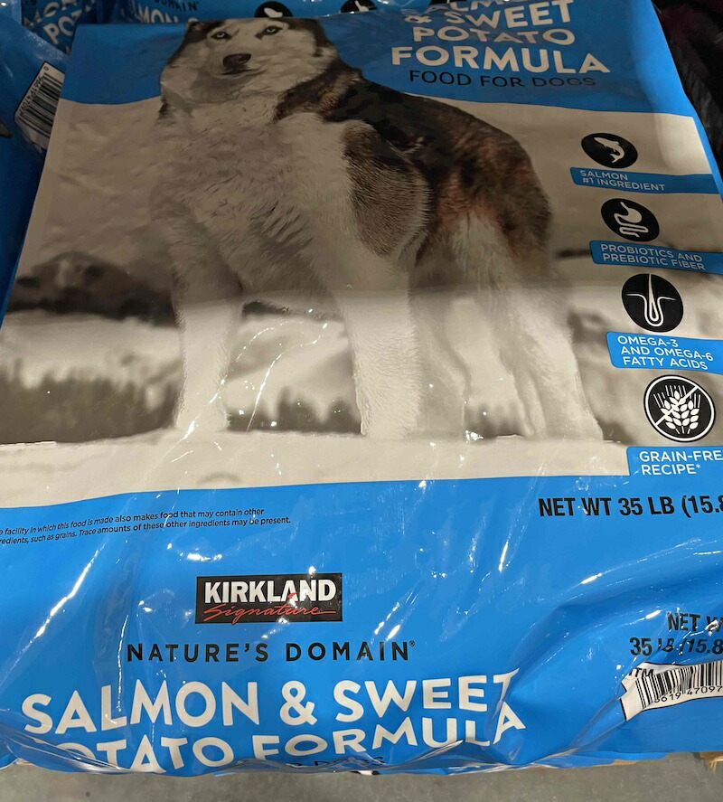 Kirkland サーモン＆スイートポテト ドッグフード　コストコ imgrc0085514790.jpg