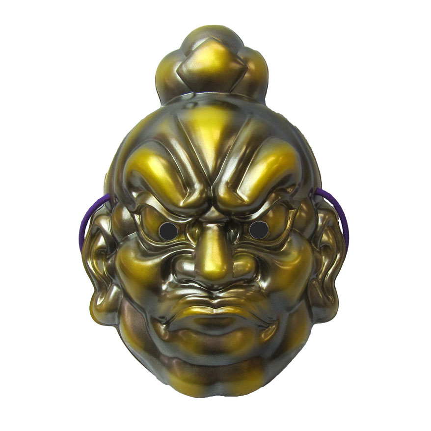 楽天市場】【民芸品お面】毘沙門天 お面 七福神 ※個包装なし : おめん