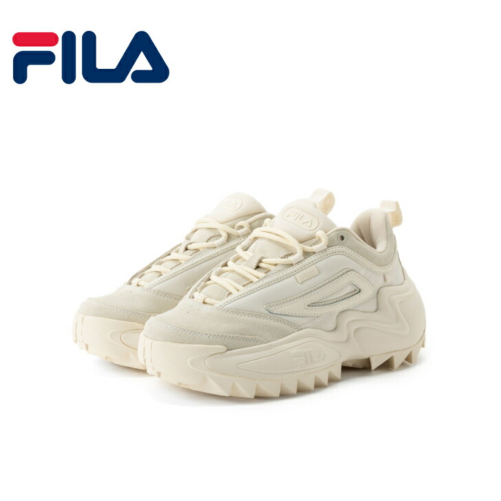 FILA 花柄 ネイビー レディース　S 限定 FILA レディーススニーカー（柄：花柄、フラワー）｜シューズ