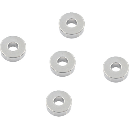 トラスコ中山 TRUSCO まとめ買い ネオジム磁石 外径18mmX穴径7mmX厚6mm 5個入 TN18-7RA-5P [1-440-9175]