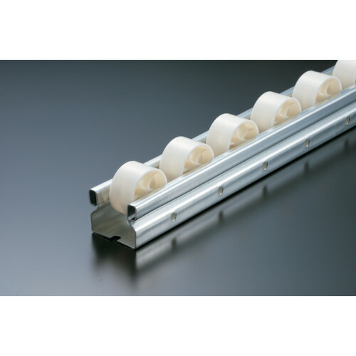 トラスコ中山 TRUSCO 流動棚用ホイールコンベヤ 樹脂製Φ36 P40XL3000 V-3620UP-40-3000 [1-461-2221]