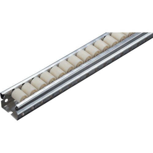 トラスコ中山 【個人宅不可】 TRUSCO 流動棚用ホイールコンベヤ 樹脂製Φ18 P25XL3000 V-1820UP-25-3000 [1-300-5631]