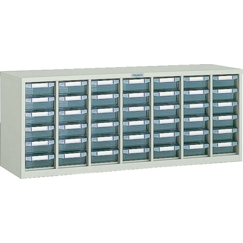 トラスコ中山 【個人宅不可】 TRUSCO ウォールユニットコンビWUN型パーツケース 792X240XH314 引出X42 WUN-42B [1-501-0110]｜ＤＡＩＳＨＩＮ工具箱　店